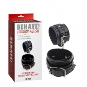 Черные наручники Surrender Wrist Restraints - Chisa - купить с доставкой в Иваново