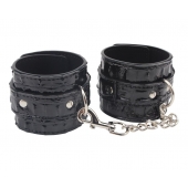 Черные наручники Surrender Wrist Restraints - Chisa - купить с доставкой в Иваново