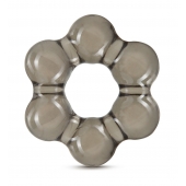 Дымчатое эрекционное кольцо Stay Hard Thick Bead Cock Ring - Blush Novelties - в Иваново купить с доставкой