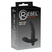 Черный вибромассажер простаты Naughty Finger Prostate Vibe - 13,8 см. - Orion - в Иваново купить с доставкой