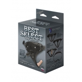 Пояс HARNESS BEST SELECT с вагинальной пробкой - LOVETOY (А-Полимер) - купить с доставкой в Иваново