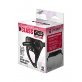 Черный пояс для насадок CLASS STRAP Restyling - LOVETOY (А-Полимер) - купить с доставкой в Иваново