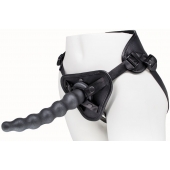 Пояс харнесс BEST UNI strap с 2 насадками - 18 и 22 см. - LOVETOY (А-Полимер) - купить с доставкой в Иваново