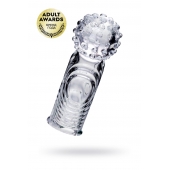 Прозрачная рельефная насадка на палец Ricol - 8 см. - A-toys