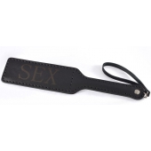 Черная гладкая шлепалка SEX - 35 см. - Sitabella - купить с доставкой в Иваново