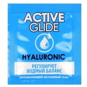 Лубрикант на водной основе Active Glide с гиалуроновой кислотой - 3 гр. - Биоритм - купить с доставкой в Иваново
