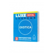 Текстурированные презервативы LUXE Royal Exotica - 3 шт. - Luxe - купить с доставкой в Иваново