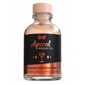 Массажный гель с согревающим эффектом Aperol - 30 мл. - INTT - купить с доставкой в Иваново