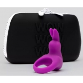 Фиолетовое эрекционное виброкольцо Happy Rabbit Cock Ring Kit - Happy Rabbit - в Иваново купить с доставкой