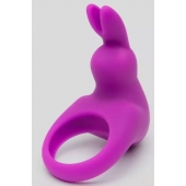Фиолетовое эрекционное виброкольцо Happy Rabbit Cock Ring Kit - Happy Rabbit - в Иваново купить с доставкой