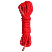 Красная веревка для связывания Nylon Rope - 5 м. - Easy toys - купить с доставкой в Иваново