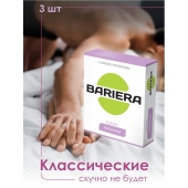 Классические презервативы Bariera Classic - 3 шт. - Bariera - купить с доставкой в Иваново