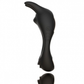 Черное эрекционное кольцо с двумя моторами Zeus Dual Vibe Cock Ring - FeelzToys - в Иваново купить с доставкой