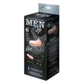 Пустотелый фаллопротез MEN STYLE - 17,5 см. - LOVETOY (А-Полимер) - купить с доставкой в Иваново
