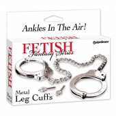 Металлические наручники Metal Leg Cuffs - Pipedream - купить с доставкой в Иваново