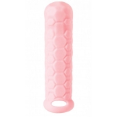 Розовый фаллоудлинитель Homme Long - 15,5 см. - Lola Games - в Иваново купить с доставкой