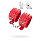 Красные оковы Anonymo из искусственной кожи - ToyFa - купить с доставкой в Иваново