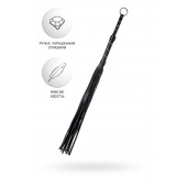 Черный флоггер Anonymo - 64 см. - ToyFa - купить с доставкой в Иваново