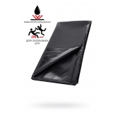 Черная простыня для секса из ПВХ - 220 х 200 см. - ToyFa - купить с доставкой в Иваново