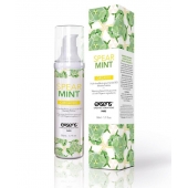 Разогревающее массажное масло Gourmet Spearmint Organic с органическими ингредиентами - 50 мл. - Exsens - купить с доставкой в Иваново