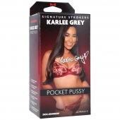 Мастурбатор-вагина Karlee Grey ULTRASKYN Pocket Pussy - Doc Johnson - в Иваново купить с доставкой