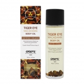 Органическое массажное масло TIGER EYE MACADAMIA - 100 мл. - Exsens - купить с доставкой в Иваново