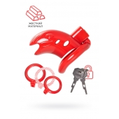 Красный мужской пояс верности из пластика - ToyFa - купить с доставкой в Иваново