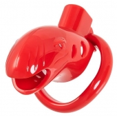 Красный мужской пояс верности из пластика - ToyFa - купить с доставкой в Иваново