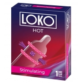 Стимулирующая насадка на пенис LOKO HOT с возбуждающим эффектом - Sitabella - в Иваново купить с доставкой