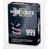 Стимулирующая насадка на пенис MEN SIZE 999 - Sitabella - в Иваново купить с доставкой