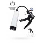 Прозрачная механическая помпа для пениса Viggo - Sexus - в Иваново купить с доставкой