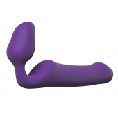 Фиолетовый безремневой страпон Queens L - Adrien Lastic - купить с доставкой в Иваново