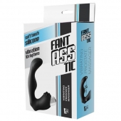 Черный вибромассажер простаты FantASStic Vibrating Prostate Massager - 11,3 см. - Dream Toys - в Иваново купить с доставкой