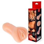 Телесный реалистичный мастурбатор в виде вагины - Bior toys - в Иваново купить с доставкой