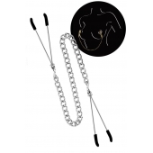 Регулируемые зажимы для сосков Sweet Caress Nipple Chain - Sweet Caress - купить с доставкой в Иваново