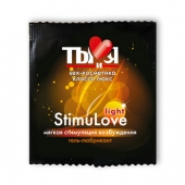 Разогревающий гель-лубрикант Stimulove Light в одноразовой упаковке - 4 гр. - Биоритм - купить с доставкой в Иваново