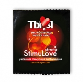 Разогревающий гель-лубрикант Stimulove Strong в одноразовой упаковке - 4 гр. - Биоритм - купить с доставкой в Иваново