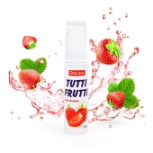 Гель-смазка Tutti-frutti с земляничным вкусом - 30 гр. - Биоритм - купить с доставкой в Иваново