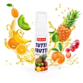 Гель-смазка Tutti-frutti со вкусом тропических фруктов - 30 гр. - Биоритм - купить с доставкой в Иваново
