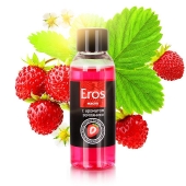 Массажное масло Eros fantasy с ароматом земляники - 50 мл. - Биоритм - купить с доставкой в Иваново
