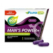 Возбуждающее средство для мужчин Mans Power plus - 10 капсул (0,35 гр.) +1 в подарок - SuperCaps - купить с доставкой в Иваново