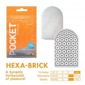 Карманный мастурбатор HEXA-BRICK - Tenga - в Иваново купить с доставкой