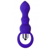 Фиолетовая анальная вибровтулка Curvy - 14 см. - ToyFa в Иваново Фиолетовая анальная вибровтулка Curvy - 14 см. - ToyFa