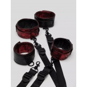 Изысканный набор фиксаций на кровати Reversible Under Mattress Restraint Set - Fifty Shades of Grey - купить с доставкой в Иваново