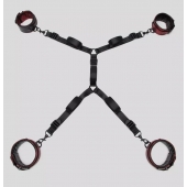Изысканный набор фиксаций на кровати Reversible Under Mattress Restraint Set - Fifty Shades of Grey - купить с доставкой в Иваново
