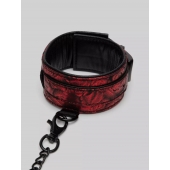 Красно-черные оковы Reversible Faux Leather Ankle Cuffs - Fifty Shades of Grey - купить с доставкой в Иваново