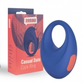 Синее эрекционное кольцо RRRING Casual Date Cock Ring - FeelzToys - в Иваново купить с доставкой