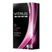 Ультратонкие презервативы VITALIS PREMIUM super thin - 12 шт. - Vitalis - купить с доставкой в Иваново