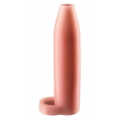 Телесная насадка Real Feel Enhancer XL - 17 см. - Pipedream - в Иваново купить с доставкой