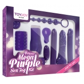 Эротический набор Toy Joy Mega Purple - Toy Joy - купить с доставкой в Иваново